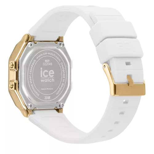 Ice-Watch Ice-Digit Retro White Gold S (32mm) 022049 karóra