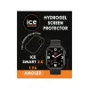 Kijelzővédő fólia ICE smart 1.96 okosórához – teljes kijelzővédelem karcolások ellen