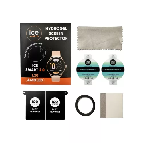 Kijelzővédő fólia ICE smart 1.20 okosórához – védelem karcok ellen kristálytiszta látvánnyal