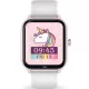 Ice-Watch Ice Smart Junior 3.0 Pink gyerek okosóra – rózsaszín-fehér szíj, AMOLED kijelző