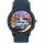 ICE Watch okosóra kék szilikon szíj kerek AMOLED kijelző