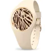 ICE-Watch ICE wild Almond Skin Zebra bézs-arany női karóra 025892