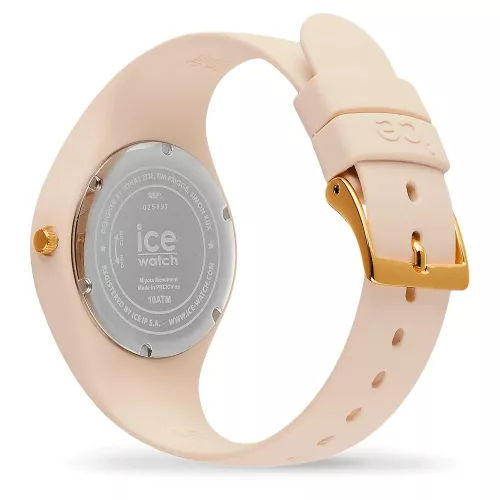 ICE-Watch ICE wild Almond Skin Zebra bézs-arany női karóra 025892 hátlap és szíj