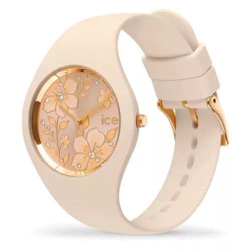 ICE-Watch ICE flower Ivory Grace bézs-arany női karóra 025898