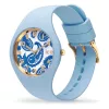ICE-Watch ICE flower Blue Aura kék-arany női karóra 025899 számlap