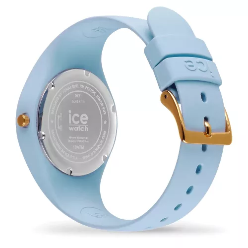 ICE-Watch ICE flower Blue Aura kék-arany női karóra 025899 hátulról