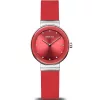 Bering 10129-503 női karóra – piros mesh szíj, piros számlap, acél tok, safír üveg