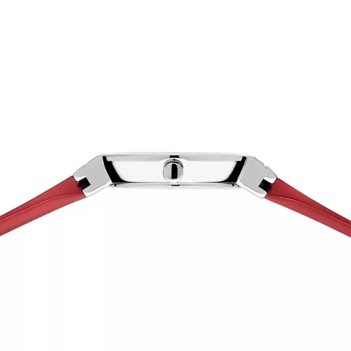 Bering 10129-503 női karóra – piros mesh szíj, piros számlap, acél tok, safír üveg