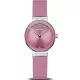 Bering 10129-909 női karóra – rózsaszín kaucsuk szíj, rózsaszín számlap, acél tok, safír üveg