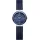 BERING Classic gyémántos kék-ezüst női karóra 10725-307