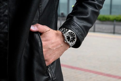 Vostok Europe Rocket N1 Compact automata óra – fekete számlap, bőr szíj