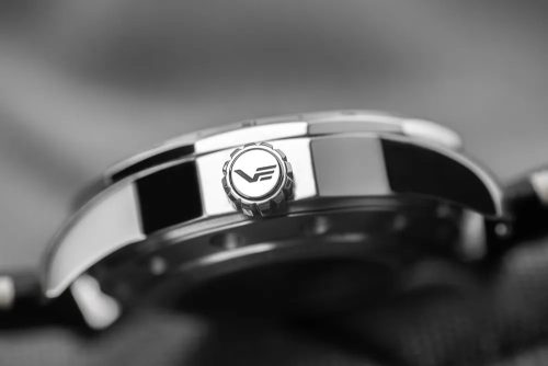 Vostok Europe Rocket N1 Compact automata óra – fekete számlap, bőr szíj