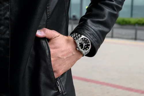 Vostok Europe Rocket N1 Compact automata óra – fekete számlap, kaucsuk szíj