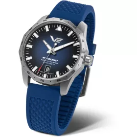 Vostok Europe Rocket Compact automata – kék számlap, kék kaucsuk szíj, acél tok