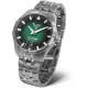 Vostok Europe Rocket Compact automata – zöld számlap, acél fémszíj, NH35