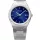 Doxa 169.10.201.10 férfi karóra ezüst tokban, mélykék számlappal