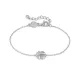 Nomination Petite Sparkle 242300/001 női ezüst karkötő négylevelű lóhere cirkónia