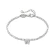 Nomination Petite Sparkle 242302/001 női ezüst karkötő négylevelű lóhere cirkónia