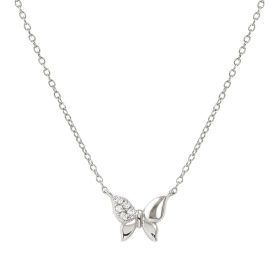   Nomination Petit Sparkle 242303/040 női ezüst nyaklánc pillangó cirkónia
