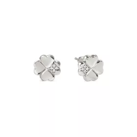 Nomination Petit Sparkle 242304/001 női ezüst lóhere fülbevaló cirkónia