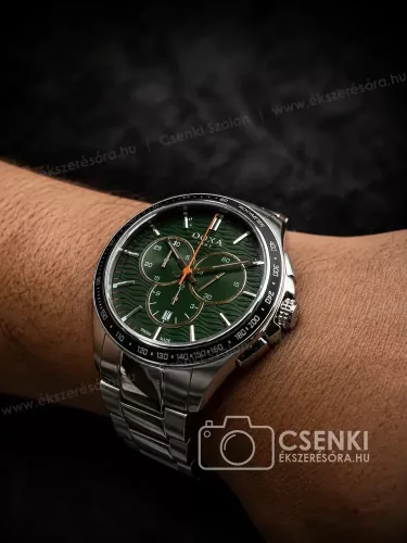 Doxa Trofeo Chronograph zöld számlapos svájci férfi karóra