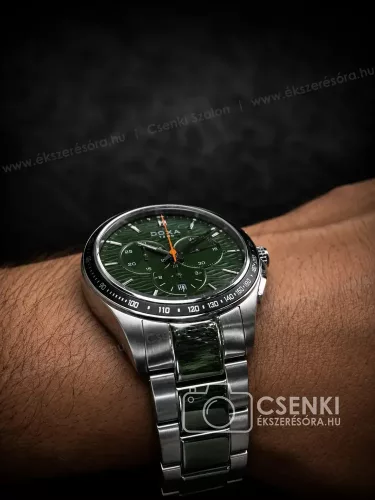 Doxa Trofeo Chronograph zöld számlapos svájci férfi karóra