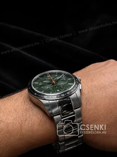 Doxa Trofeo Chronograph zöld számlapos svájci férfi karóra
