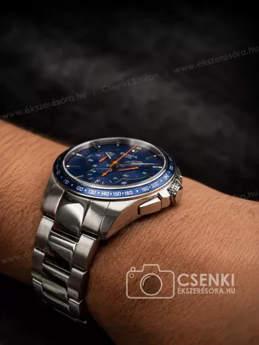 Doxa Trofeo Chronograph kék számlapos svájci férfi karóra
