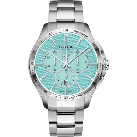 Doxa Trofeo Chronograph Tiffany Blue számlapos svájci férfi karóra