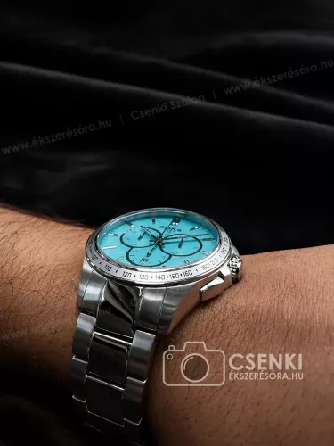 Doxa Trofeo Chronograph Tiffany Blue számlapos svájci férfi karóra