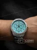 Doxa Trofeo Chronograph Tiffany Blue számlapos svájci férfi karóra