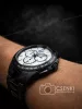 Doxa Trofeo Chronograph panda számlapos fekete PVD férfi karóra