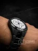 Doxa Trofeo Chronograph panda számlapos fekete PVD férfi karóra
