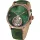 Poljot-International Tourbillon 3400.T-XVIII-GR zöld számlapos, rosegold tokozású karóra
