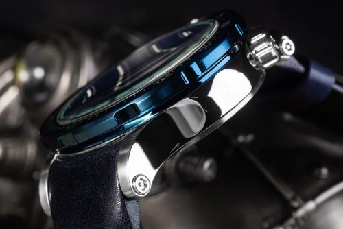 Vostok Europe Batiscafos NH35-511E768 férfi búváróra – fekete számlap, tritium világítás,  éjszakai sötétben számlap