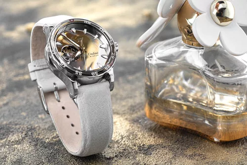 Vostok Europe női automata karóra – tükör számlap, skeleton szerkezet