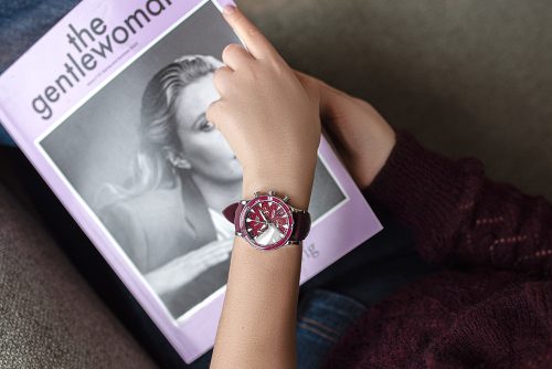 Vostok-Europe Undiné Cranberry női karóra - 515A774-B