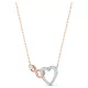 Swarovski 5521040 Infinity Nyaklánc-Fülbevaló Szett