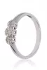 Fehér arany gyémánt köves gyűrű 56363