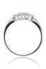 Fehér arany gyémánt köves gyűrű 56363