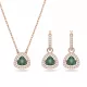Swarovski 5639758 Nyaklánc-Fülbevaló Szett