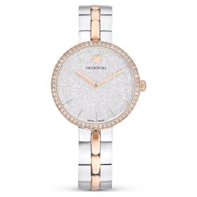 Swarovski Cosmopolitan női karóra 5644081 – rozéarany-ezüst tok és szíj, kristály díszítés