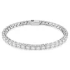Swarovski Matrix Tennis fehér kristályos karkötő elegáns kivitelben
