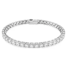 Swarovski Matrix Tennis fehér kristályos karkötő elegáns kivitelben