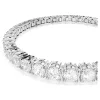 Swarovski Matrix Tennis fehér kristályos karkötő elegáns kivitelben