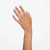Swarovski Matrix Tennis fehér kristályos karkötő elegáns kivitelben