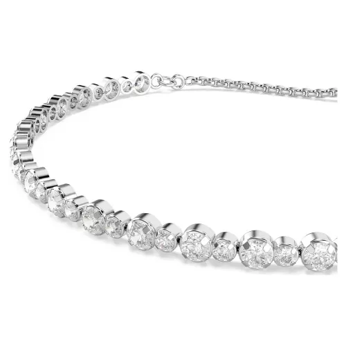 Swarovski Matrix Tennis 5677813 karkötő fehér kristályokkal