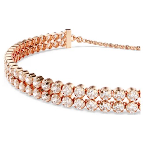 Swarovski Matrix Tennis női rose karkötő - 5677823