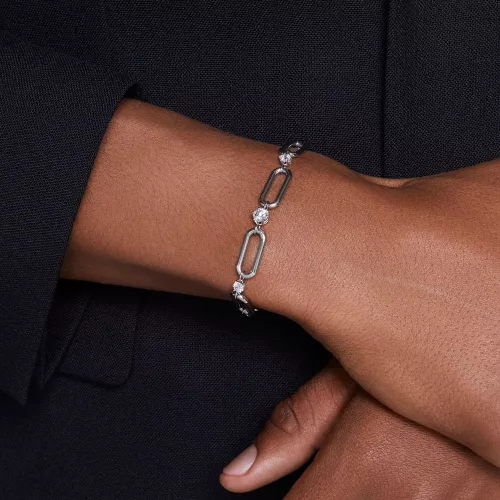 Swarovski Constella 5683353 karkötő – fehér kristály rodium bevonattal