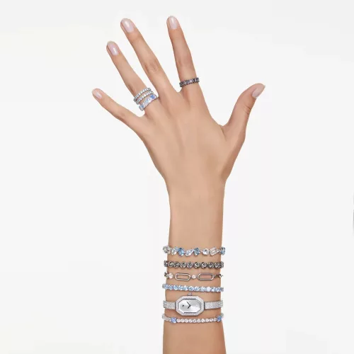 Swarovski Constella 5683353 karkötő – fehér kristály rodium bevonattal